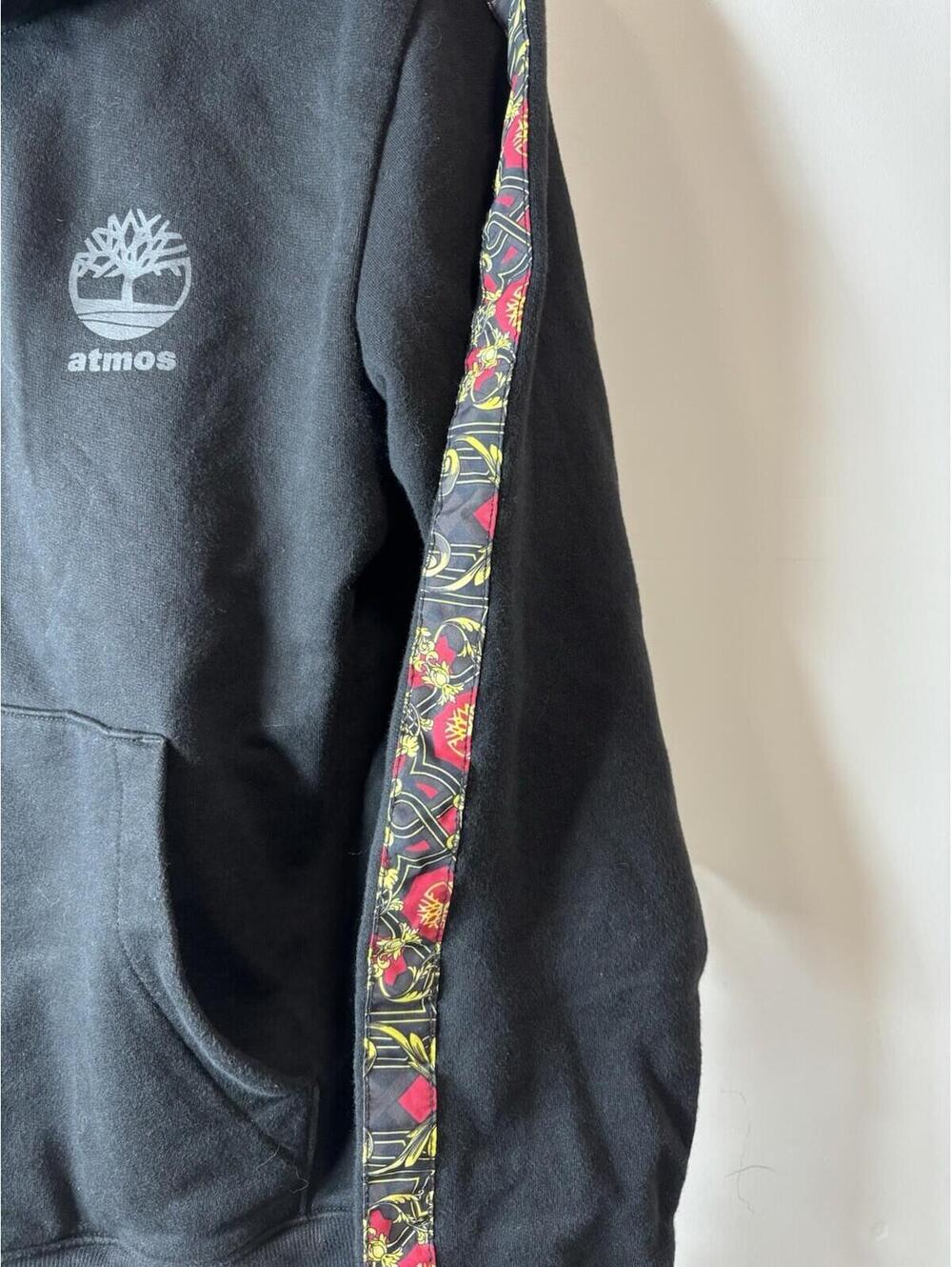Timberland x Atmos Scarf Collab Hoodie Men’s Small Rare - Picture 4 of 15